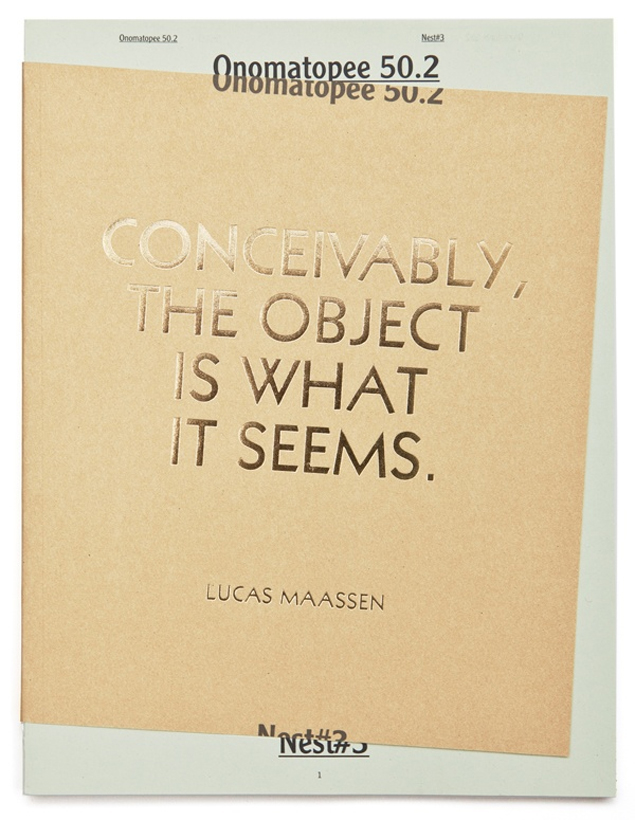 Conceivably, The Object Is Wat It Seems